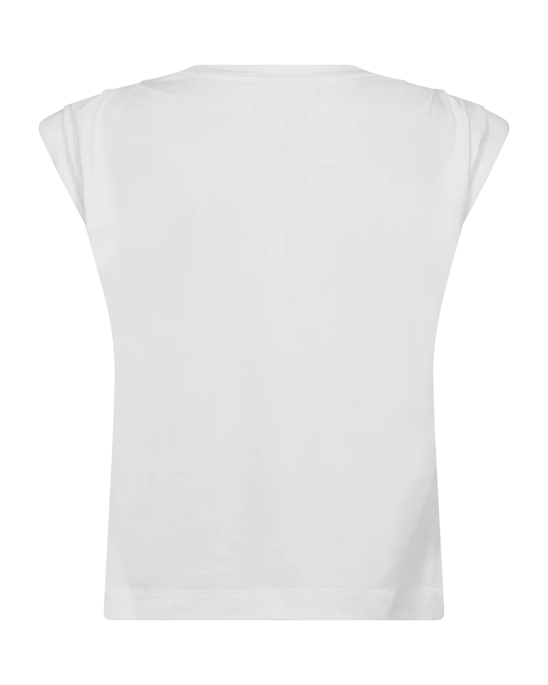 Muse Tee Crystals, Bright White