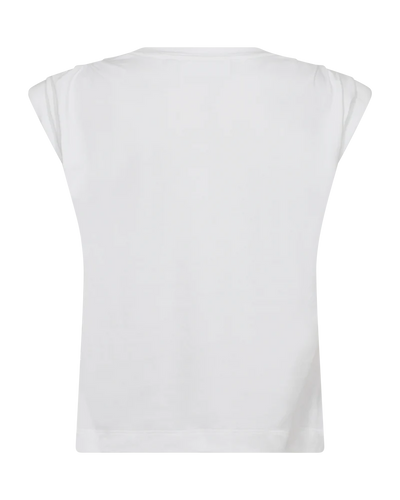 Muse Tee Crystals, Bright White
