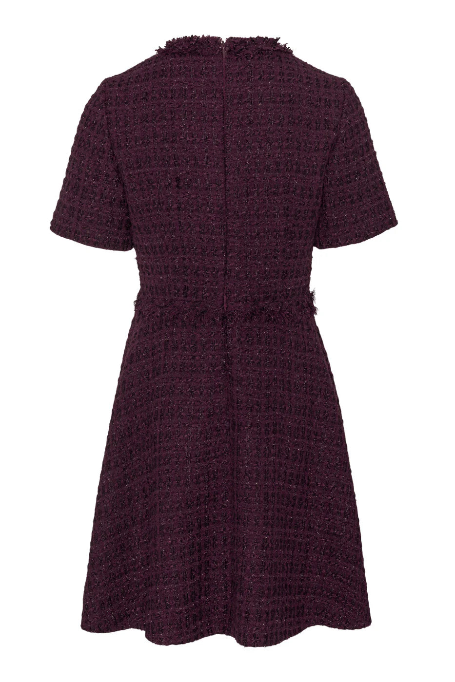 Dottie Mini Dress, Burgundy