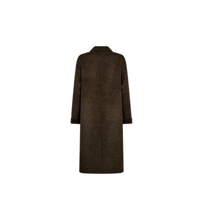 Lucca Barkley Wool Coat , Slate Black