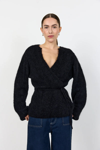 Noreen 7 Cardigan, Black
