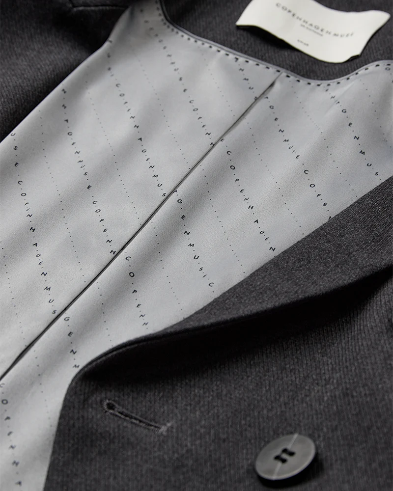 Tailor Double Breasted Short Blazer, Grey