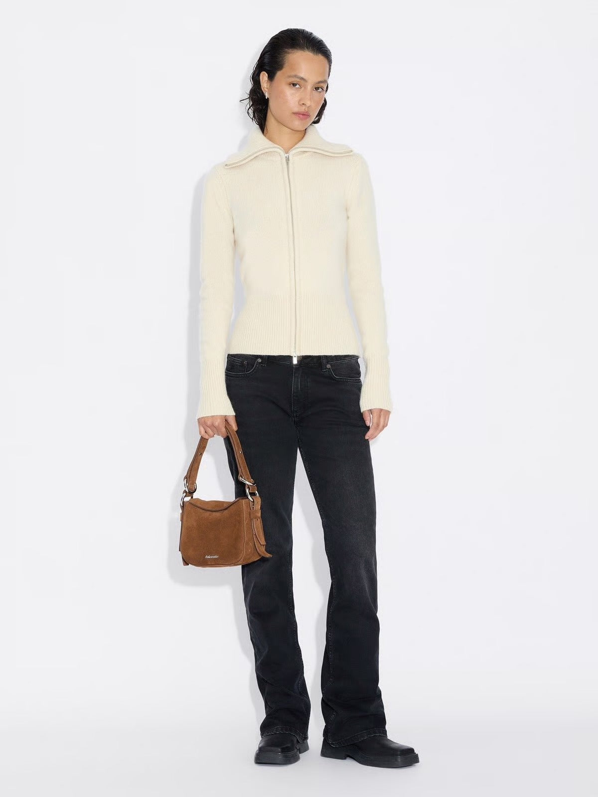 Bud Sued Bag Mini, Camel