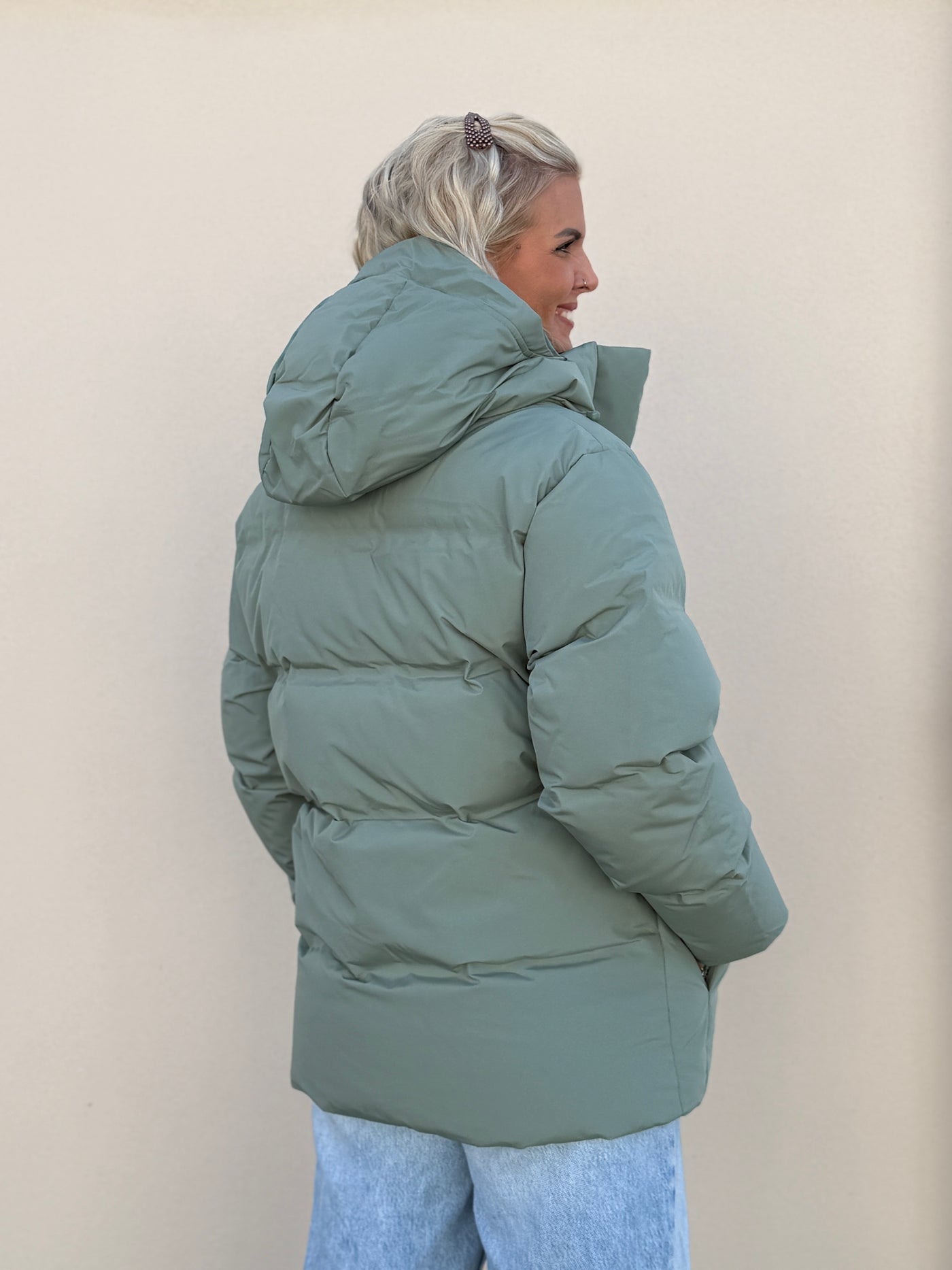 Besseggen Down Jacket, Green