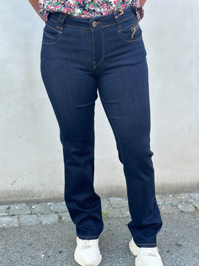 Carla Naomi Deluxe Jeans, Dark Blue