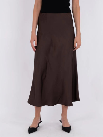 Bovary Skirt, Dark Brown